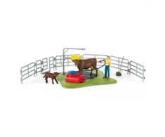 SCHLEICH FARM WORLD Karvių prausimo stotis