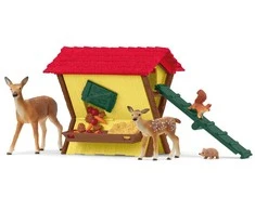 SCHLEICH FARM WORLD Miško gyvūnų maitinimas
