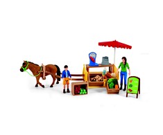 SCHLEICH „Naminiai gyvūnai“ rinkinys - Mobilus fermos stendas