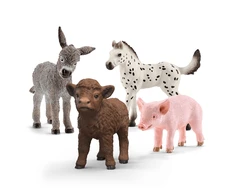 SCHLEICH FARM WORLD Ūkio gyvūnų mažyliai