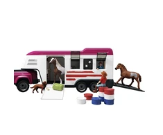 SCHLEICH HORSE CLUB Sunkvežimis ir priekaba prie ežero