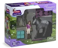 SCHLEICH HORSE CLUB Lizos turnyro treniruotė