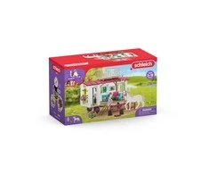 SCHLEICH HORSE CLUB Namelis ant ratų slaptiems klubo susitikimams
