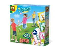 SES JUMP! Šokinėjimo virvutė su gyvūnų kortelėmis