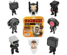 SKIBIDI TOILET Mini figūrėlė-siurprizas, 5 cm