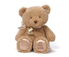 GUND Mano pirmasis pliušinis meškutis, rudas, 25 cm