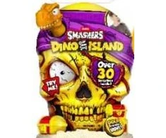 SMASHERS ROBOALIVE Rinkinys „Dino Island, Gold Treasure hunt“