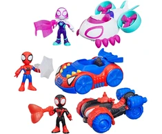 SPIDER-MAN AVENGERS IRON MAN AND HIS AWESOME FRIENDS Transporto priemonių rinkinys, 3 vnt.