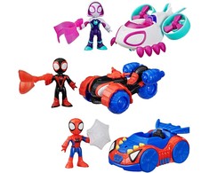 SPIDER-MAN SPIDEY AND HIS AMAZING FRIENDS Transporto priemonė, 7,6 cm