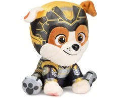 PAW PATROL MOVIE Pliušinis herojus RUBBLE, 15 cm