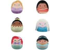 SQUISHMALLOWS DISNEY PRINCESS Pliušinis žaislas, 20 cm
