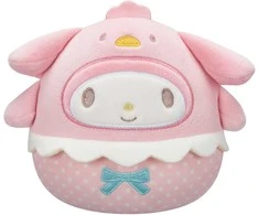 SQUISHMALLOWS HELLO KITTY Velykinis pliušinis žaislas, 12 cm