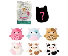 SQUISHMALLOWS Mystery Squad W29 paslaptingas pliušinis gyvūnėlis, 12 cm