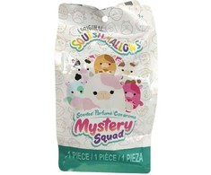 SQUISHMALLOWS Mystery Squad W29 paslaptingas pliušinis gyvūnėlis, 12 cm