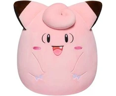 Jazwares SQUISHMALLOWS Pokemon pliušinis žaislas Clefairy, 25 cm