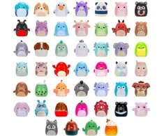 SQUISHMALLOWS SQUISH-A-LONGS Herojai-siurprizai, 2 vnt., 2,5 cm