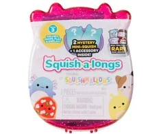 SQUISHMALLOWS SQUISH-A-LONGS Herojai-siurprizai, 2 vnt., 2,5 cm