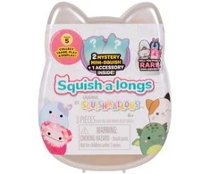 SQUISHMALLOWS SQUISH-A-LONGS Herojai-siurprizai, 2 vnt., 2,5 cm