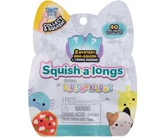 SQUISHMALLOWS SQUISH-A-LONGS Herojai-siurprizai, 2 vnt., 2,5 cm