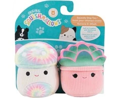 SQUISHMALLOWS Šuns žaislai, 9 cm, 2 vnt.