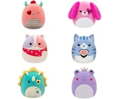 SQUISHMALLOWS Valentino dienos pliušinis žaislas, 19 cm