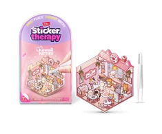 STICKER THERAPY Lipdukų rinkinys „Kawaii Kitties“, 80 vnt.