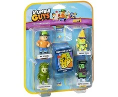 STUMBLE GUYS Figūrėlės, 5 vnt., 6 cm