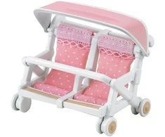 Sylvanian Families Vežimėlis dvynukams