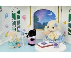 SYLVANIAN FAMILIES Rinkinys „Pižamų vakarėlis“