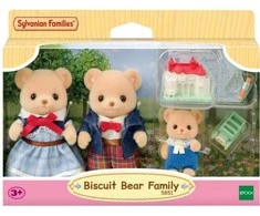 SYLVANIAN FAMILIES Sausaininių meškučių šeimynėlė