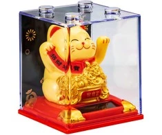 Sz Toys Mojuojantis sėkmės katinas, 8 cm