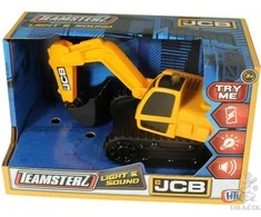 HTI TEAMSTERZ JCB Väike Ekskavaator Heli- ja Valgusega