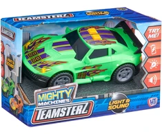 TEAMSTERZ MIGHTY MACHINES Gatvės automobilis su šviesomis ir garsais, 12,5 cm