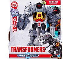 TRANSFORMERS Cyberworld Figure Chomp &amp; Battle Grimlock, 25 cm