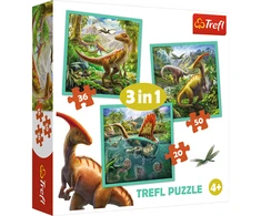 Trefl Dėlionė 106 vnt. - Dinozaurai