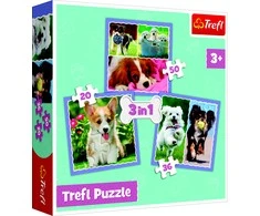 Trefl Dėlionė 106 vnt. - Šuniukai