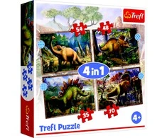 Trefl Dėlionė 207 vnt. - Dinozaurai