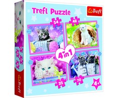 Trefl Dėlionė 207 vnt. - Kačiukai