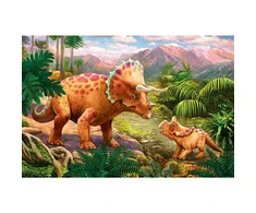 Trefl Dėlionė 54 vnt. - Dinozaurai