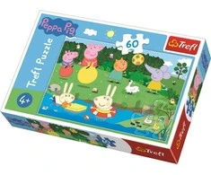 Trefl Dėlionė 60 vnt. - Peppa Pig ir draugai