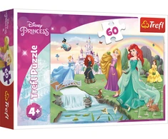 Trefl Dėlionė 60 vnt. - Princesės