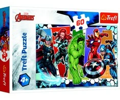 Trefl Dėlionė 60 vnt. - Keršytojai (The Avengers)