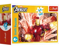 TREFL AVENGERS mini dėlionė „Keršytojai“ 54 det.