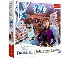 Trefl Stalo žaidimas "2 in 1 Frozen II"