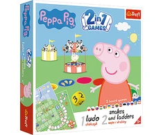 Trefl Stalo žaidimas 2 in 1 „Kiaulytė Pepa“