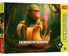 Trefl Dėlionė 200 vnt. - „Chimpanzini Bananini“