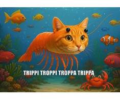 Trefl Dėlionė 200 vnt. - „Trippi Troppi Troppa Trippa“