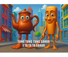 TREFL BRAINROT Dėlionė „Tung Tung Sahur“, 200 det.