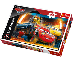 Trefl Dėlionė 100 vnt. - Ratai (Cars)