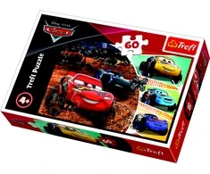 Trefl Dėlionė 60 vnt. - Ratai (Cars)
